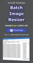 [Windows] Vovsoft Batch Image Resizer 2.4