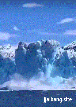 녹은 빙하가 위로 솟아오름 ㄷㄷ 녹은 빙하가 위로 솟아오름 ㄷㄷ - 본문 이미지