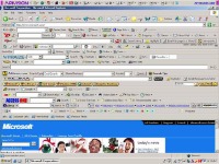 옛날 옛적에 쓰던 MS 익스플로러 툴바모음 - 관련 글 썸네일