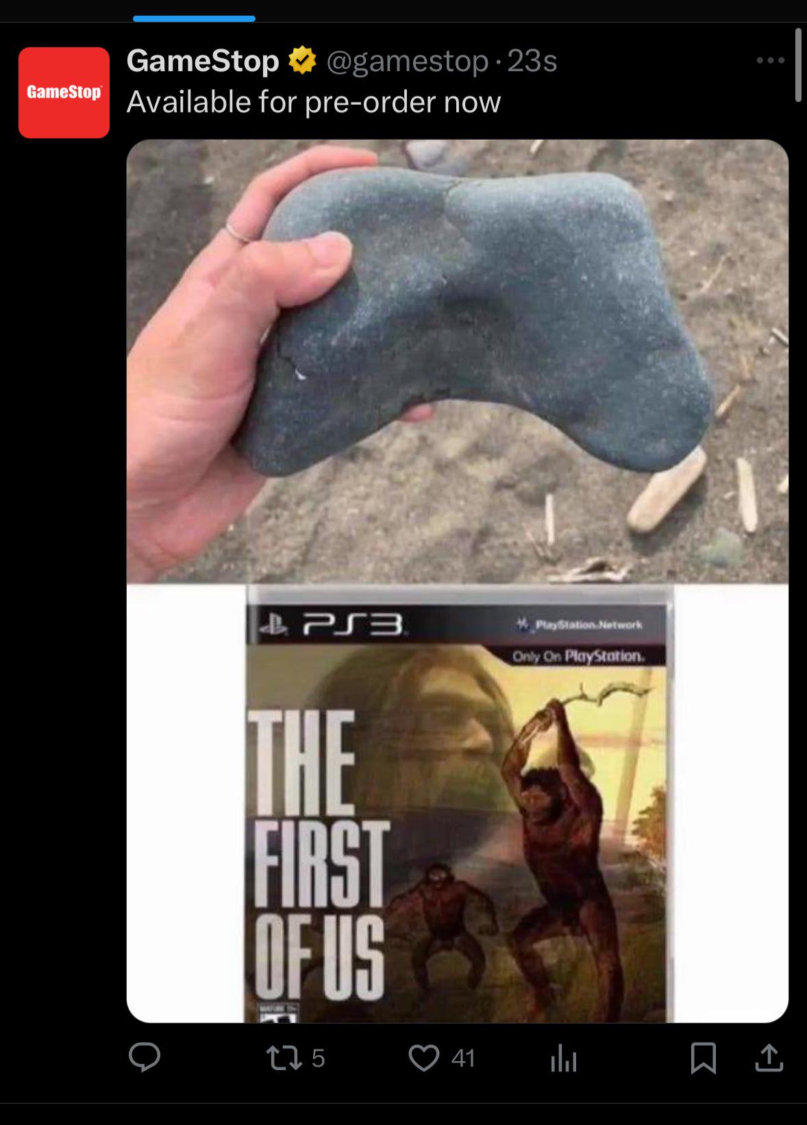 게임스탑이 올린 타잔게임 프리오더 ㅋㅋㅋ - 본문 이미지