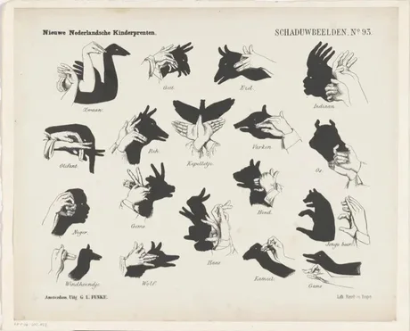 두 손으로 그림자 동물 모양 만들기 두 손으로 그림자 동물 모양 만들기 - 본문 이미지