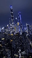 불빛이 화려한 상하이의 밤거리. Shanghai Skylines at night.  - 관련 글 썸네일