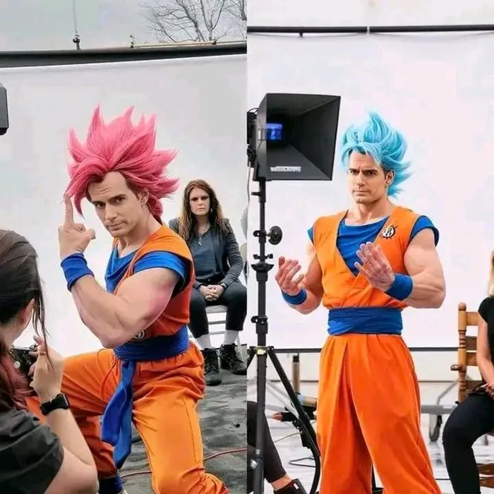 드래곤볼 손오공 양키 버전.jpeg , Dragon Ball Cosplay. - 본문 이미지