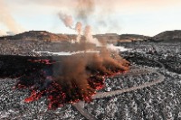 아이슬란드 블루라군 근황.jpg Iceland Blue Lagoon Car Park covered by lava. - 관련 글 썸네일