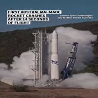 최초의 호주 로켓 에리스호 발사 실패. - 관련 글 썸네일