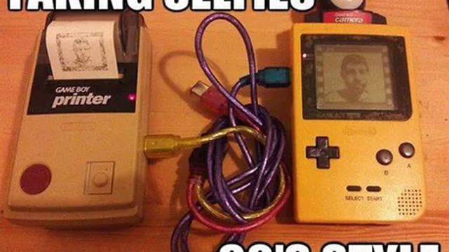 게임보이의 놀라운 확장성, 나름 진지했던 셀카 - 관련 글 썸네일