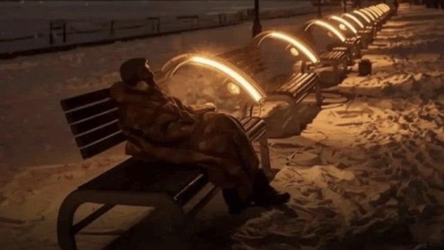 일본에서 새롭게 시도중인 벤치 난방 시스템 - 해외 인기글 썸네일