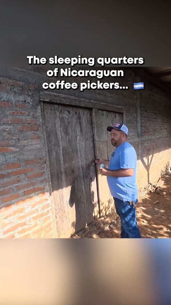 니카라과 커피 농장 노동자들 숙소 수준... - 관련 글 썸네일
