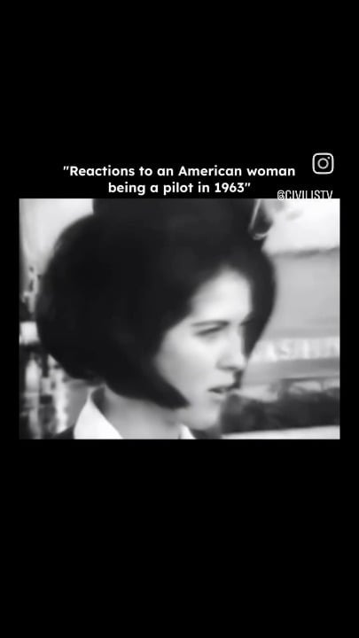 1963년, 파일럿이 여자라고 하자 생긴 반응 ㄷㄷ - 해외 인기글 썸네일