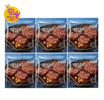[지마켓] 피코크 떡갈비 450g x 6팩