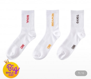 [기타] CNN 어패럴 센트럴 미드 3족 (5,990원 / 무배)