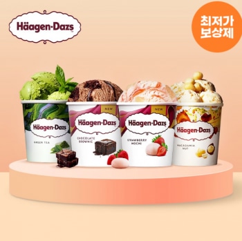 [기타] 하겐다즈 파인트 2+2 골라담기 (토스)