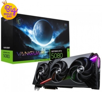 [지마켓] MSI 지포스 RTX 5080 뱅가드 SOC D7 16GB 하이퍼프로져 + 프래그마타 게...
