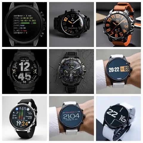[WearOS] Terminal Watch face 외 몇 종 무료