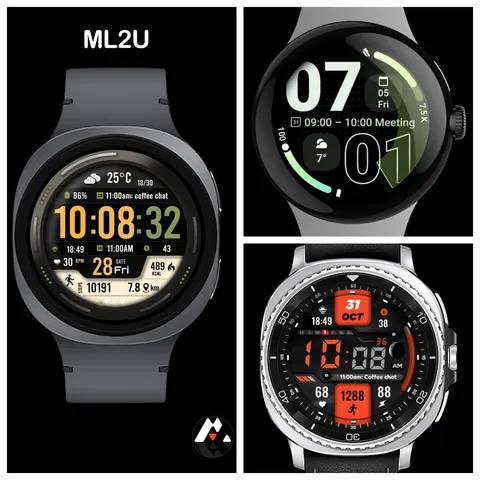 [WearOS] ML2U 101b Watch Face외 몇 종 무료