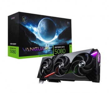 [지마켓] MSI 지포스 RTX 5080 뱅가드 하이퍼프로져 (체감 180만원대)