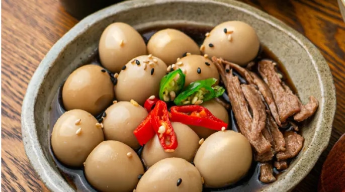 [네이버] 정원 대용량 메추리알 장조림 1.7kg (국내산 메추리알 100개 내외)
