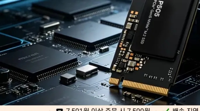 [기타] 크루셜 p505 2TB (품절)