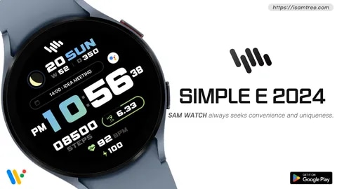 [WearOS] SamWatch Simple E 2024 일시 무료