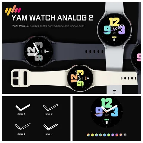 [WearOS] YamWatch Analog 2 일시 무료