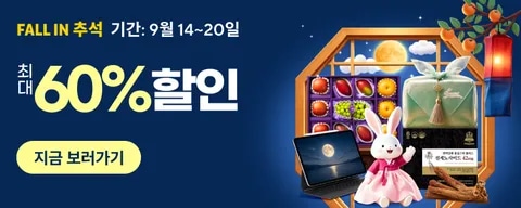 [알리익스프레스] FALL IN 추석 정보 안내 (클리앙 전용 할인코드, 결제할인)